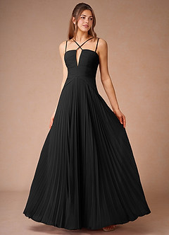 Aisling Black Maxi Dress Ready to Ship | Azazie