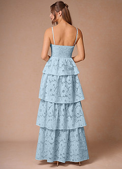Galadriel Navy Lace Layered Dress image2