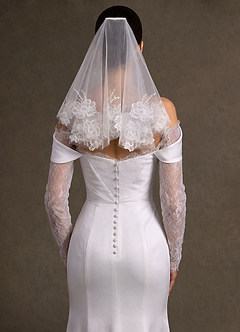 front Veletta a gabbietta con motivo rose vintage