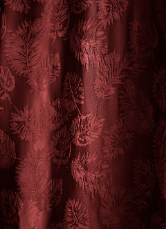 Azazie Emoria Suknie dla druhen Linia A Zza ramienia Żakard Do ziemi Sukienka image4