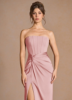 Vestido Rosa Empolvado Maxi Selene image6