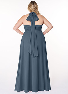 Azazie Fifi Bridesmaid Dresses Neptune A-Line Strapless Chiffon Convertible Dress image13