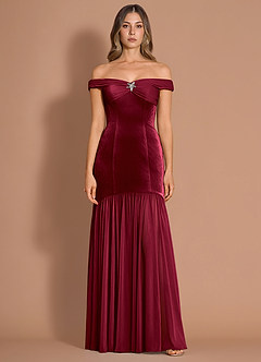 Wynira Merlot Maxi Dress image3