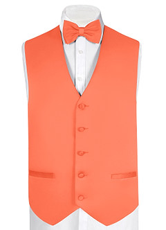 front Gentlemen\'s Collection Matte Satin Vest