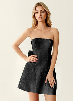 Hadleigh Black Mini Dress image3