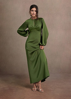 Garcelle Olive Green Maxi Dress Maxi Dress image6
