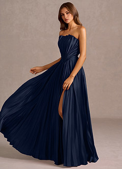 vestido Maxi Marinha Kaia image4