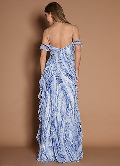 Maxi jurk Nilla Indigo image7