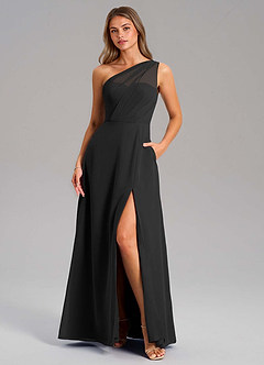 Griselda Black Maxi Dress image1