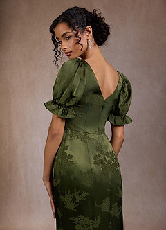 Allira Dark Moss Maxi Dress image4
