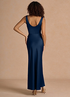 Maxi jurk Elise Marine image2