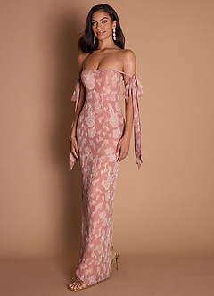 Hanna Peach Blush Maxi Dress image8