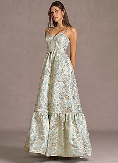 Vestido Cielo Azul Largo Ylina image3