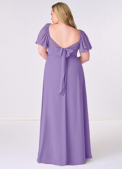 Barbie ♥ Azazie Bridesmaid Dresses Tahiti A-Line Pleated Chiffon Dress image8