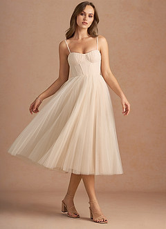 Bree Cream Midi Dress image4