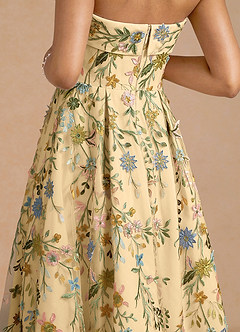Evangeline Lemon Multi Mini Dress image5