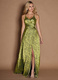 Maxi jurk Adelin Mos Marine image3