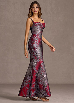 Robe Longue Merlot Trinity image5