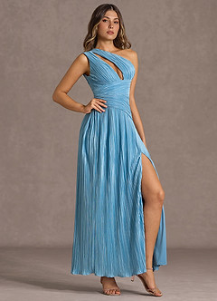 Brynlee Dusty Blue Maxi Dress image4