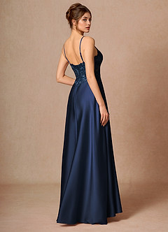Arlette Navy Maxi Dress image3