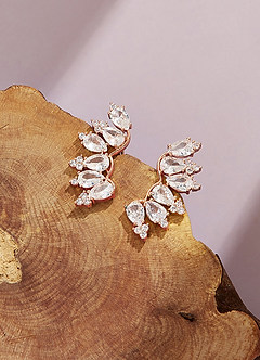 front Crystal Constellation Earrings