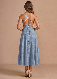 Irelia Powder Blue Midi Dress image2