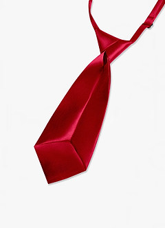 front Boy's Stylized Wide Tie