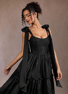 Vestido Negro Maxi Vilma image8