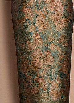 Robe Longue Sarcelle Vintage Christy image7