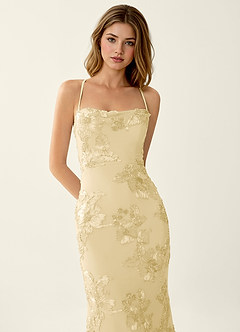 Octavenlly Sorbet Au Citron Invitée de mariage en dentelle et maille image5