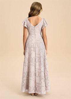 Azazie Omari Junior Klä av A-Line i Blommig Utbrändhet Plisserad image2