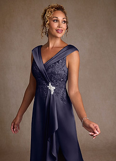 Azazie Santa Monica vestidos de madre de la novia Vestido de Tormenta de Encaje de Corte en A image5