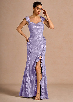 Barsha Lilac Maxi Dress image4