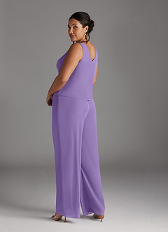 Azazie Frances Mother of the Bride Dresses Tahiti Jumpsuit/Pantsuit Scoop Mesh Dress image13