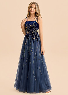 front Azazie Scarlett Junior Formal Dress