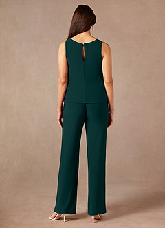 Azazie Mamrie Mother of the Bride Dresses Dark Green Pine Jumpsuit/Pantsuit Lace Dress image10