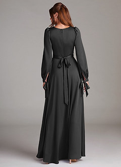Leonia Black Maxi Dress image2