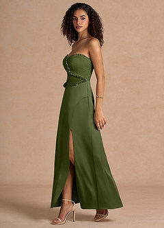 Sylvie Olive Maxi Dress image4