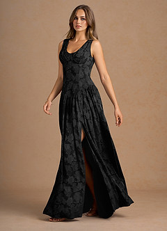 Maxi jurk Lunara Zwart image4