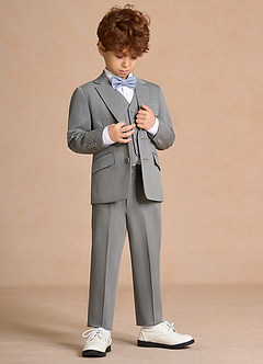 front Oliver Garçons Gris Costume 5 pièces