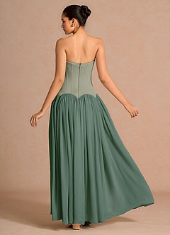 Eirisse Light Green Maxi Dress image2
