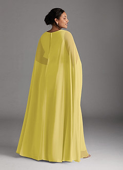 Azazie Isa Suknie dla Matki Panny Młodej Linia A Pofałdowany Szyfon Długość podłogi Sukienka image8