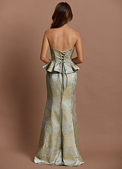 Maxi jurk Coralie  Vintage Sininen image4