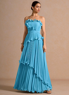 Marieline Cielo Azul Vestido largo image3