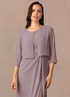 front Azazie Ettienne Chiffon Wrap