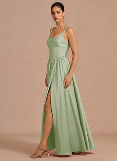 Lucretia Light Green Maxi Dress image5