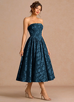 Sadie Navy Midi Dress image5