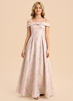 front Azazie Lily Junior Formal Dress