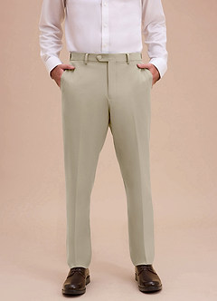 front Ethan Burgundy Refined Weave Performance Dress Pants