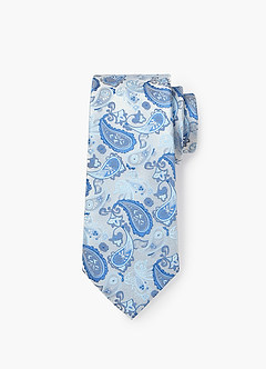 front Kukallinen paisley-kuvioinen hääsolmio